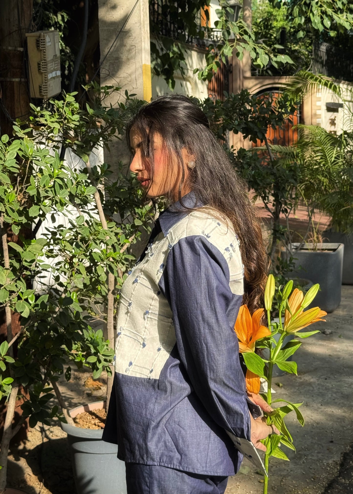 Dual Drift Denim Shirt