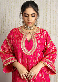 Gulabo Rani Pink Choga Set