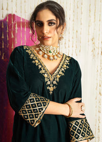 Banno Velvet Kurta Set