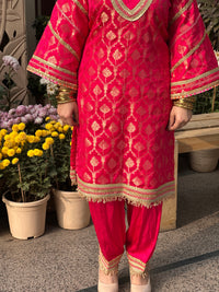 Ishita Bajaj x Gulabo Rani Pink Choga Set