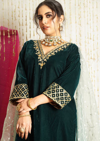 Banno Velvet Kurta Set