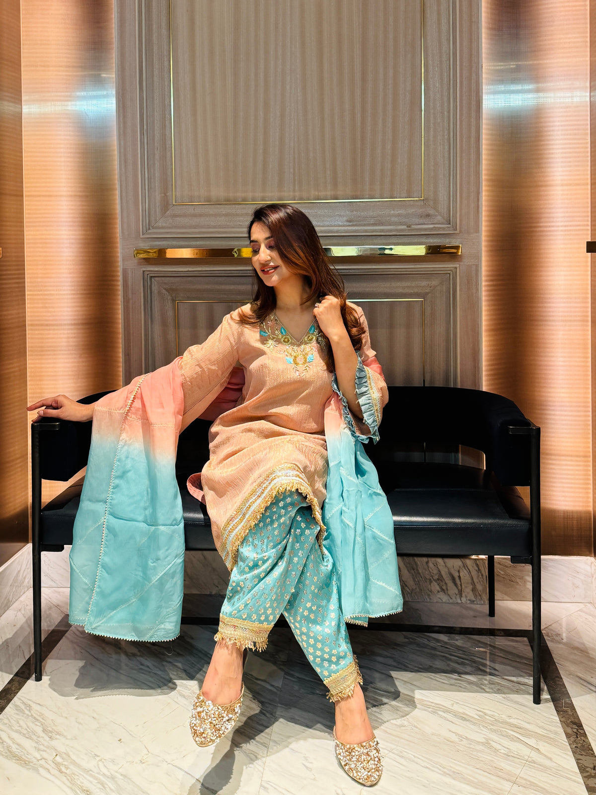 Tripti Bisht Gulati x Heeriye Dusty Pink Kurta Set