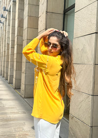 Golden Hour Yellow Dazzle Shirt