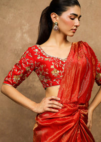 Ayrah Double Drape Saree Set