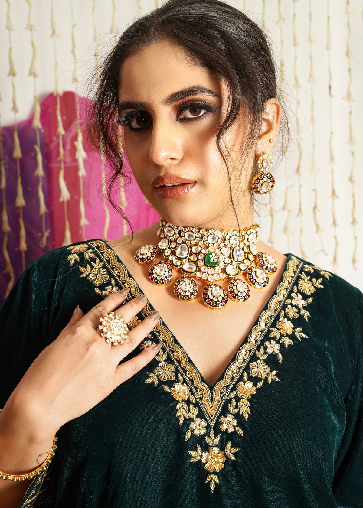 Banno Velvet Kurta Set