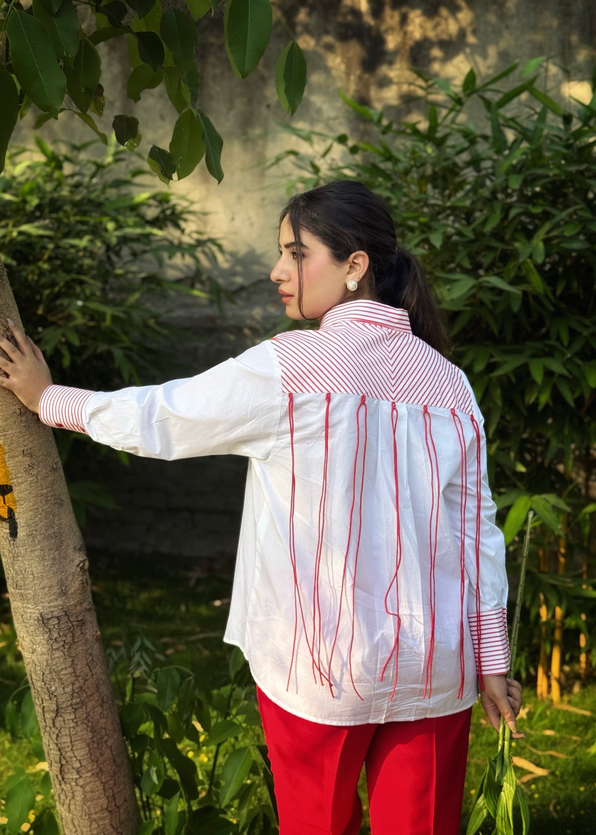 Scarlet Strings Red Shirt