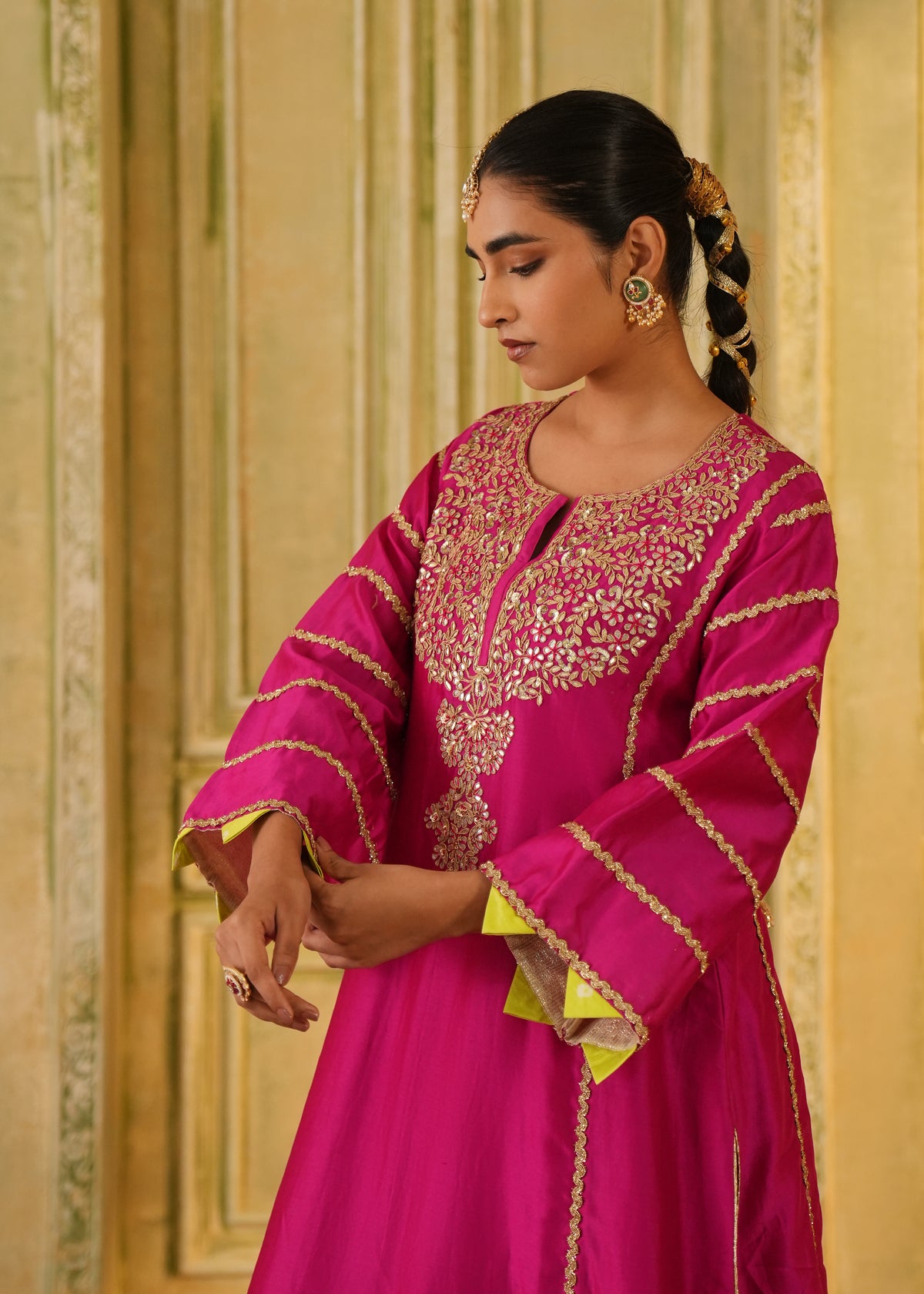 Aroha Rani Pink Kurta Set