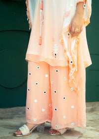 Gia Pink White Ombré Kaftan Set