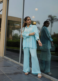 Kyrah Blue Co-ord Set