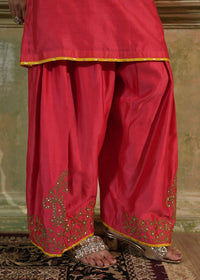 Niya Rose Pink Farshi Set