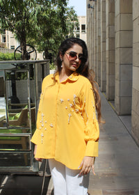 Golden Hour Yellow Dazzle Shirt