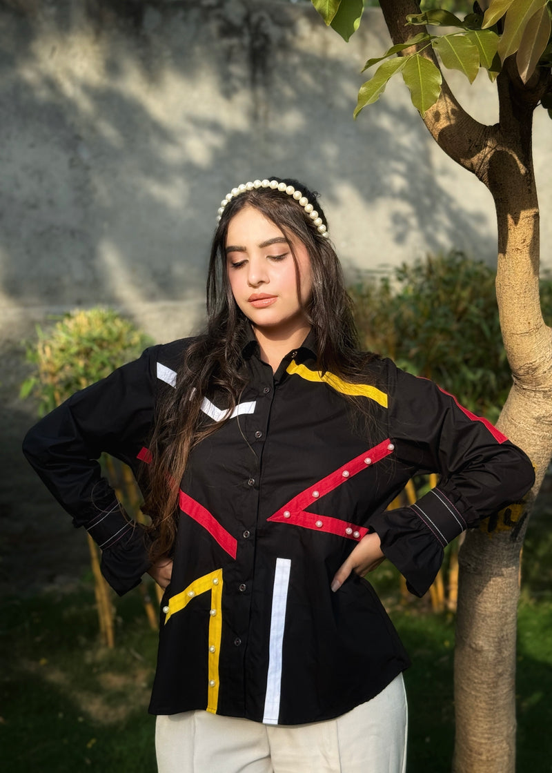 Prism Route Black Shirt