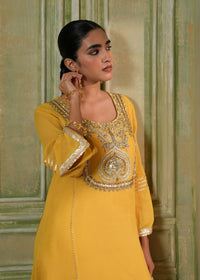 Akira Bright Yellow Kurta Set
