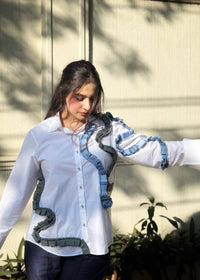 Triocinno Denim Waves Shirt