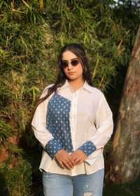 Denim Panel Play Shirt