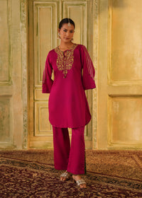 Iraaj Magenta Gota Kurta Set