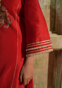 Nira Classic Red Kurta Set