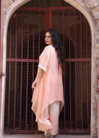 Khwaab Pink Ombré Kaftan Set