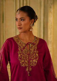 Iraaj Magenta Gota Kurta Set