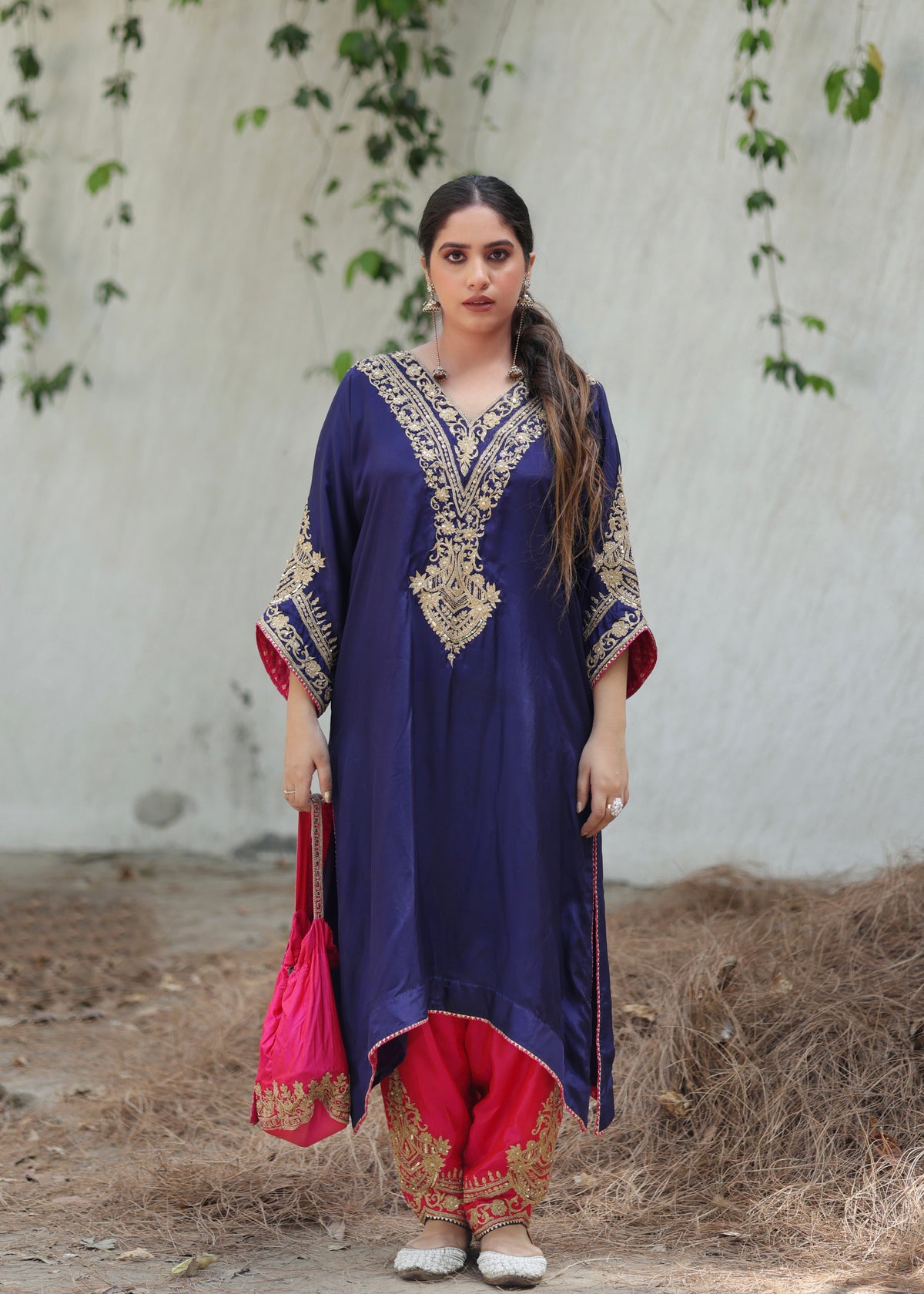 Chandni Purple Choga Set