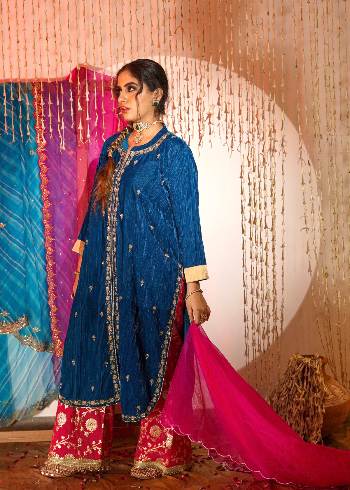 Deewani Velvet Kurta Set