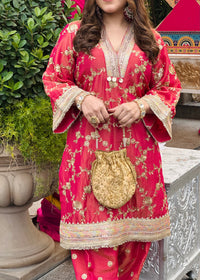 Ishita Bajaj x Laila Rust Choga Set