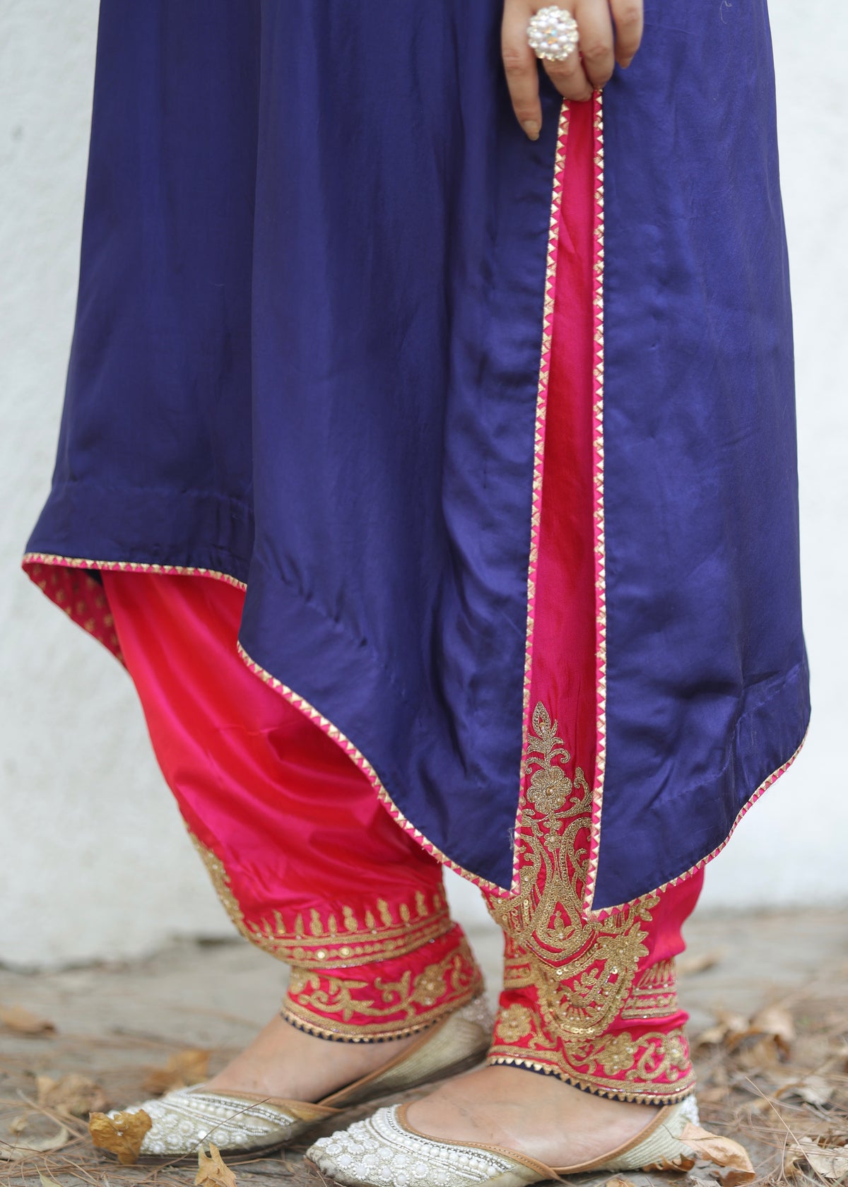 Chandni Purple Choga Set