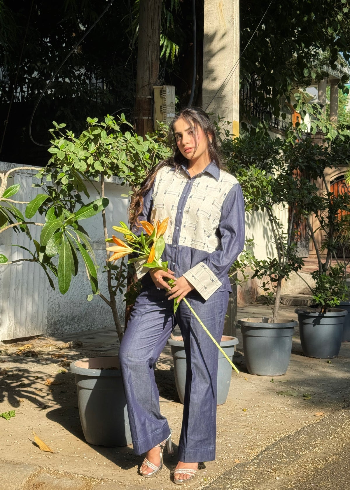 Dual Drift Denim Co-ord Set